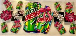 UV DTF Cup wraps: fairies, mystic, books, vacation, camping, food
