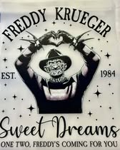 DTF heat press prints: Horror, Holidays