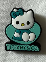 Silicone double sided focal bead: Designer