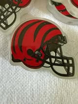 Acrylic focal beads: Sports