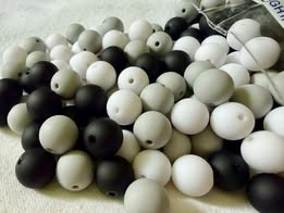 Soft touch round beads Fluffy Stuff VT
