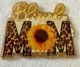 Acrylic flatbacks badge reel: family, mama, Dad, girl, boy