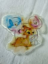 Acrylic flatbacks: Disney