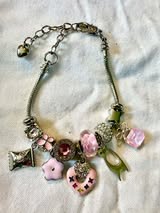Premade tarnish free adjustable charm bracelets