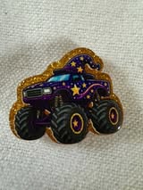 acrylic focal double sided beads: Horror