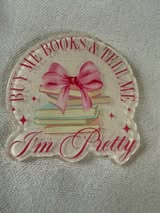 Acrylic flatbacks: Books, Reading