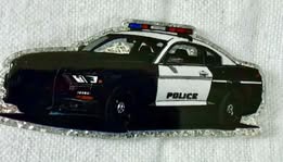 Acrylic badge reel flatbacks:  Healthcare, Dental, Fire Fighter, Police, EMT & School