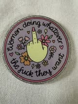 Acrylic flatbacks: funny