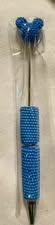 Rhinestone beadable pens with mouse head topper