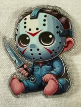 Acrylic flatbacks badge reel: Horror, spooky, Holiday, Tarot