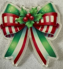 Acrylic flatbacks: Christmas