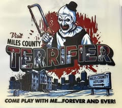 DTF heat press prints: Horror, Holidays