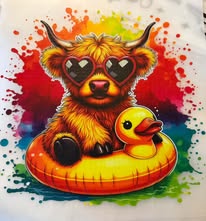 DTF heat prints: Animals, flowers, landscapes, western