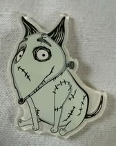 Acrylic flatbacks badge reel: Horror, spooky, Holiday, Tarot