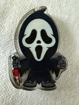 acrylic focal double sided beads: Horror