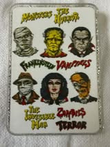 Acrylic flatbacks badge reel: Horror, spooky, Holiday, Tarot