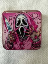 acrylic focal double sided beads: Horror