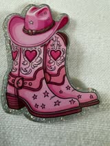 Acrylic flatbacks: Western, Indigenous