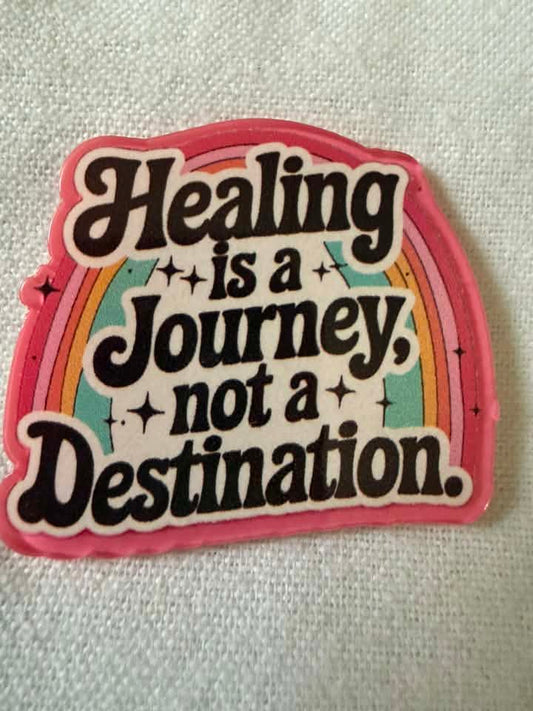 Acrylic flatbacks: positive, inspiring, happy,