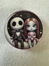 acrylic focal double sided beads: Horror