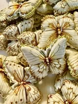 32mm 3d multiple designs butterfly bead