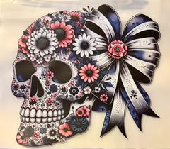 DTF heat press prints: Horror, Holidays
