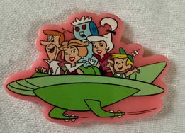 Acrylic flatbacks: Cartoons