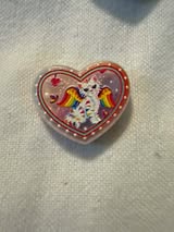Acrylic focals:  Lisa Frank