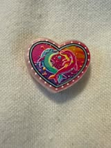 Acrylic focals:  Lisa Frank