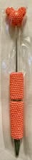 Rhinestone beadable pens with mouse head topper