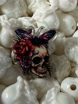 Acrylic focals Skull, Skellingtons
