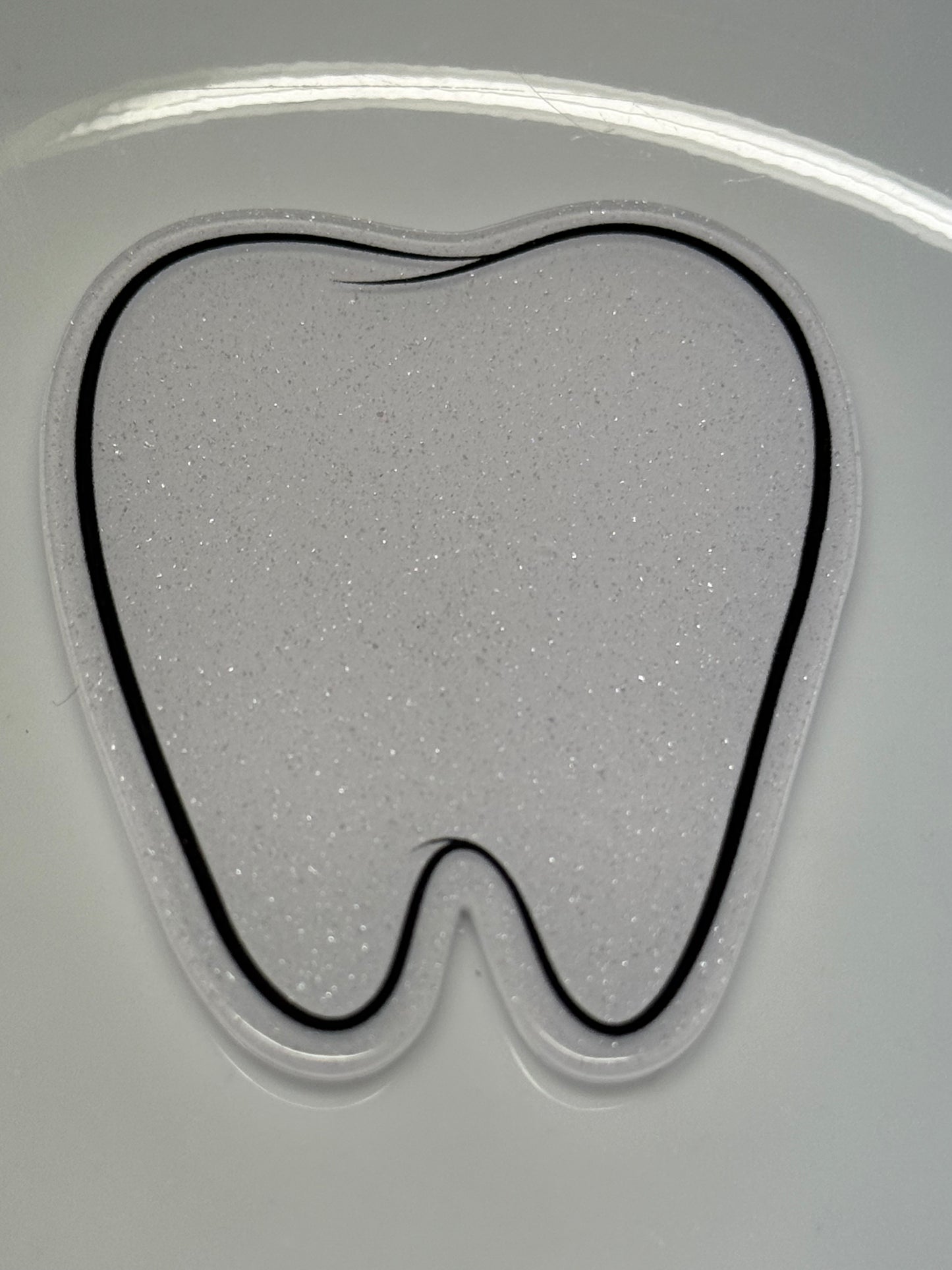 badge reel glitter acrylics new 12/22/25, 12/27/25, 1/2/26