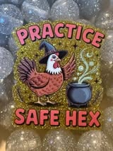 Acrylic flatbacks badge reel: Horror, spooky, Holiday, Tarot