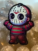 Acrylic flatbacks badge reel: Horror, spooky, Holiday, Tarot