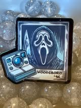Acrylic flatbacks badge reel: Horror, spooky, Holiday, Tarot