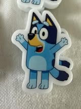 Acrylic focal: Bluey