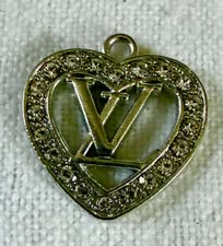 Gem cut glass rhinestone metal and solid pendant charms