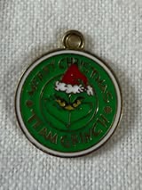 Enamel paint and metal pendant charms