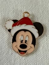 Enamel paint and metal pendant charms