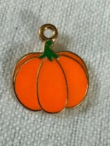 Enamel paint and metal pendant charms