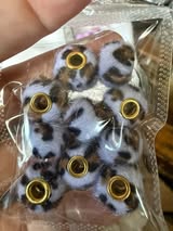 spacer: 16mm fluffy leopard