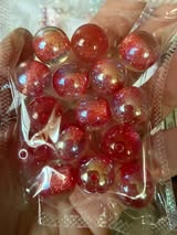 16mm galaxy beads prepackaged