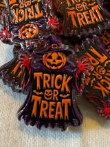acrylic focal double sided beads: Horror