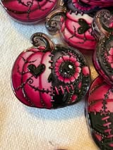 acrylic focal double sided beads: Horror