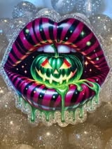 Acrylic flatbacks badge reel: Horror, spooky, Holiday, Tarot