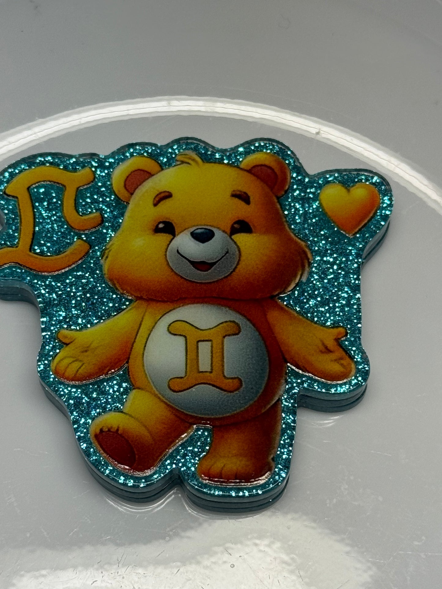 badge reel glitter acrylics new 12/22/25, 12/27/25, 1/2/26