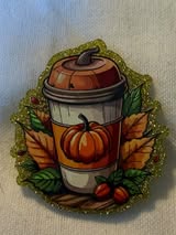 Acrylic flatback: seasonal scenes