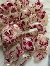 Flower beads and pendants mixed sizes