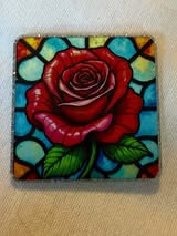 Acrylic Flatback: flowers