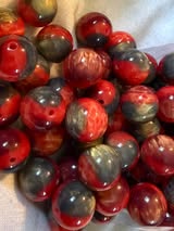 16mm cats eye resin bead.